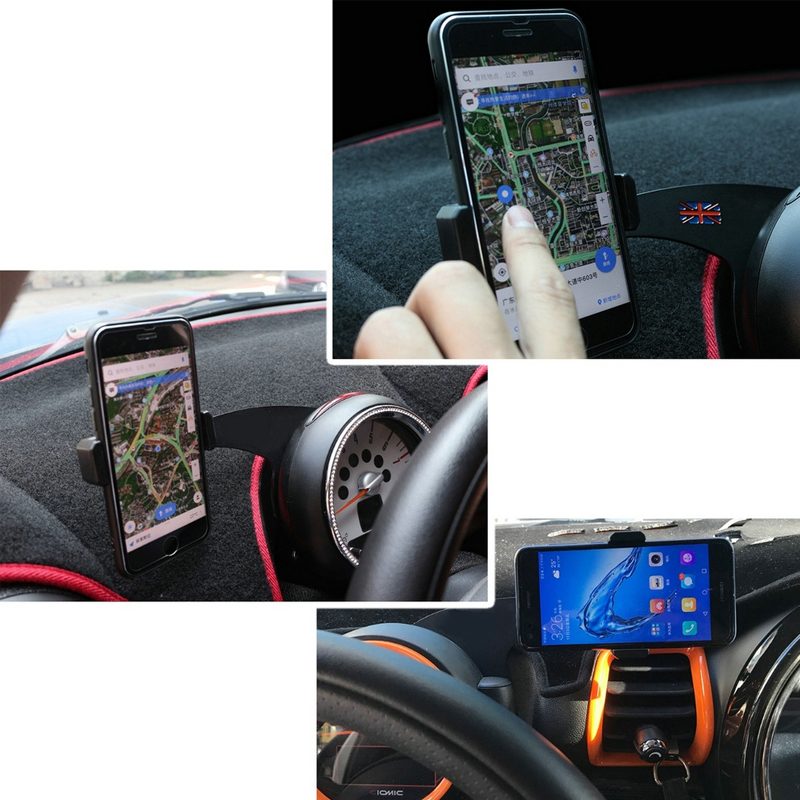 Mini Cooper Mobile Phone Mount Holder - Image 3