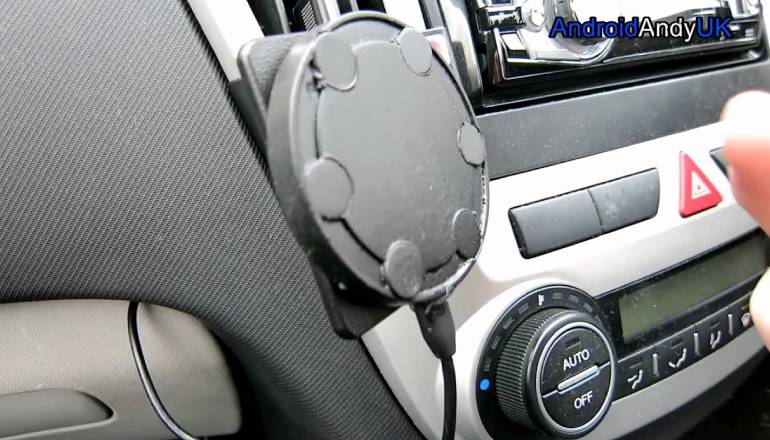 Use a Magnetic Car Mount with Wireless Charging