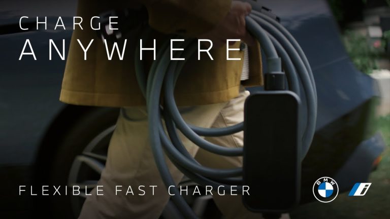 Revolutionizing Electric Vehicles: BMW’s Flexible, Fast Charger Wall Mount Solution