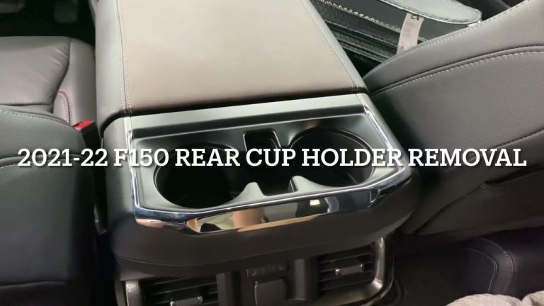 2018 F150 Cup Holder Removal: StepbyStep Tutorial